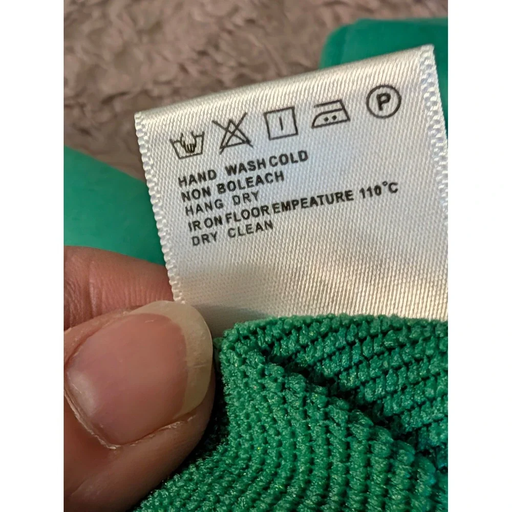 Boteeca Vfnfta Kids Teal Green Joggers Sweatpants Elastic Waist Size 9-10Y